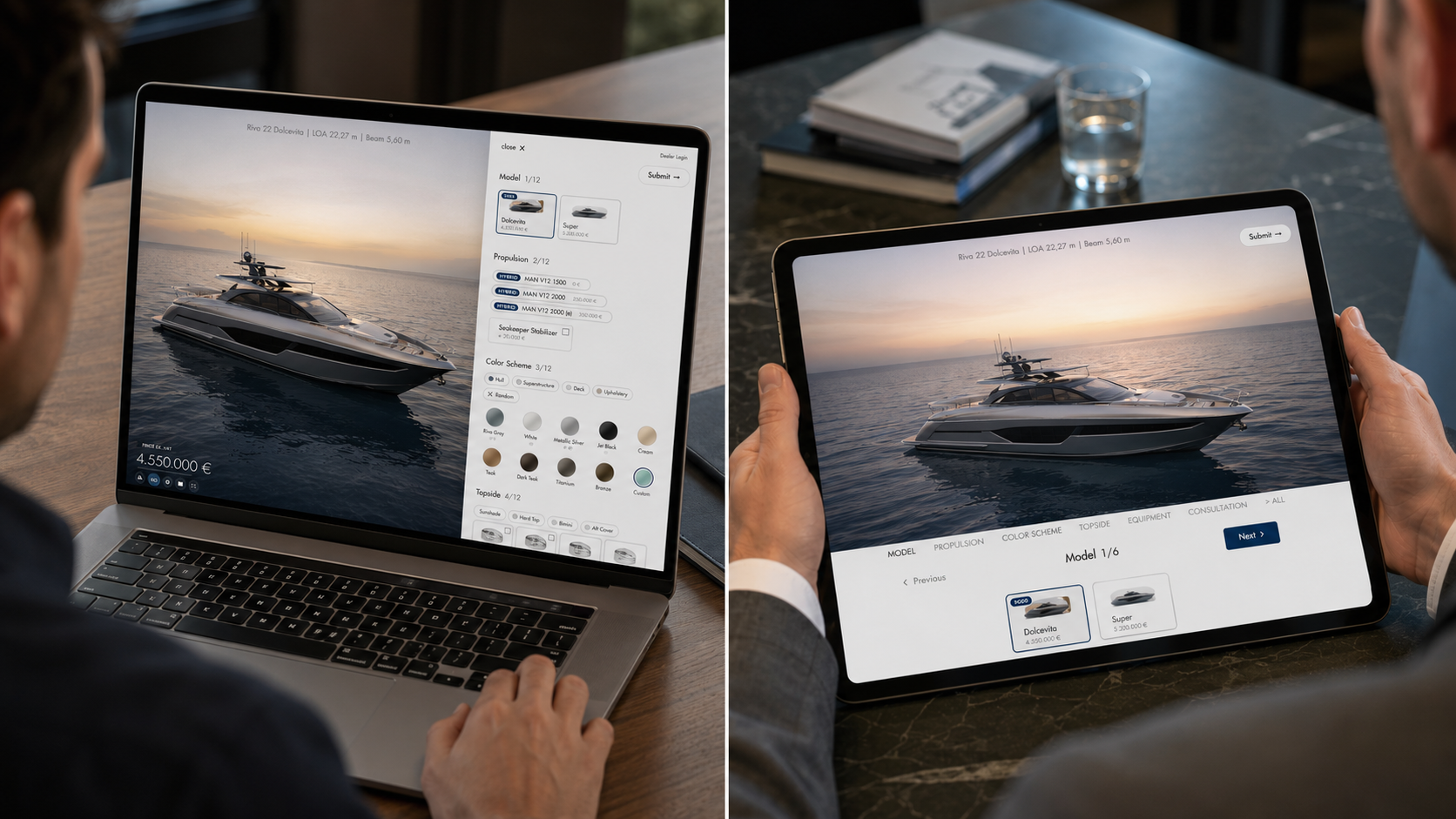 Synced sales